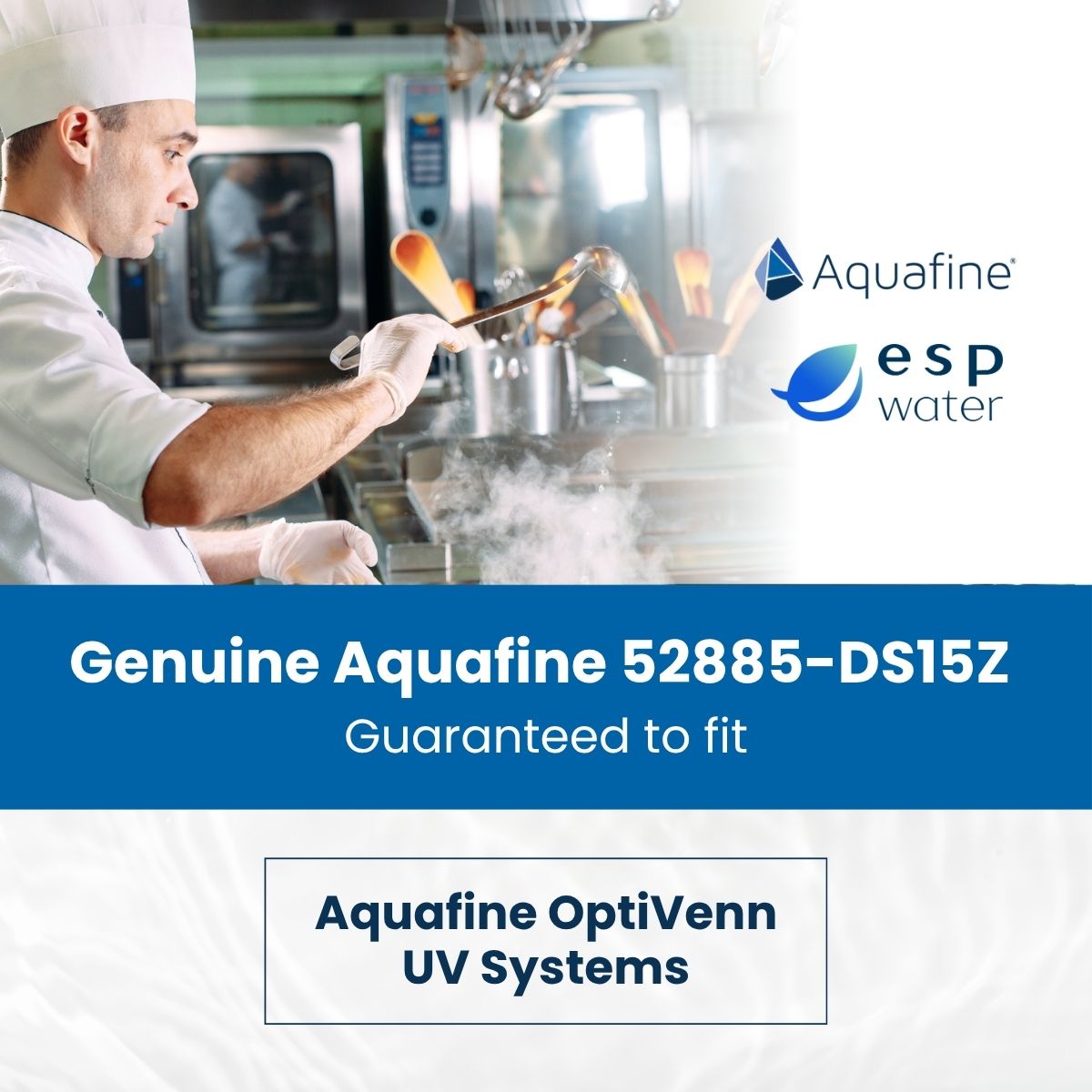 Aquafine 52885-DS15Z replacement lamp compatibility for OptiVenn UV systems
