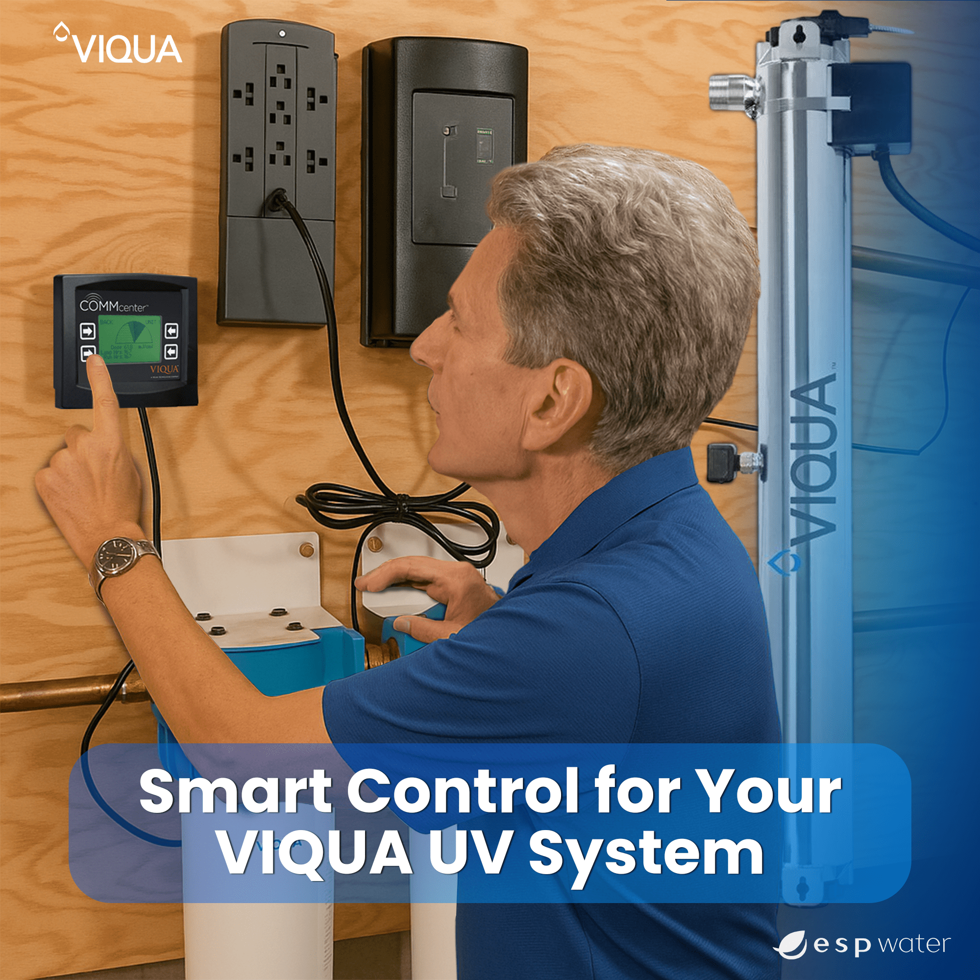 VIQUA 270288 - R COMMcenter with Dry Contact for Pro24 - 100 and PRO24 - 186 270288-R - ESP Water