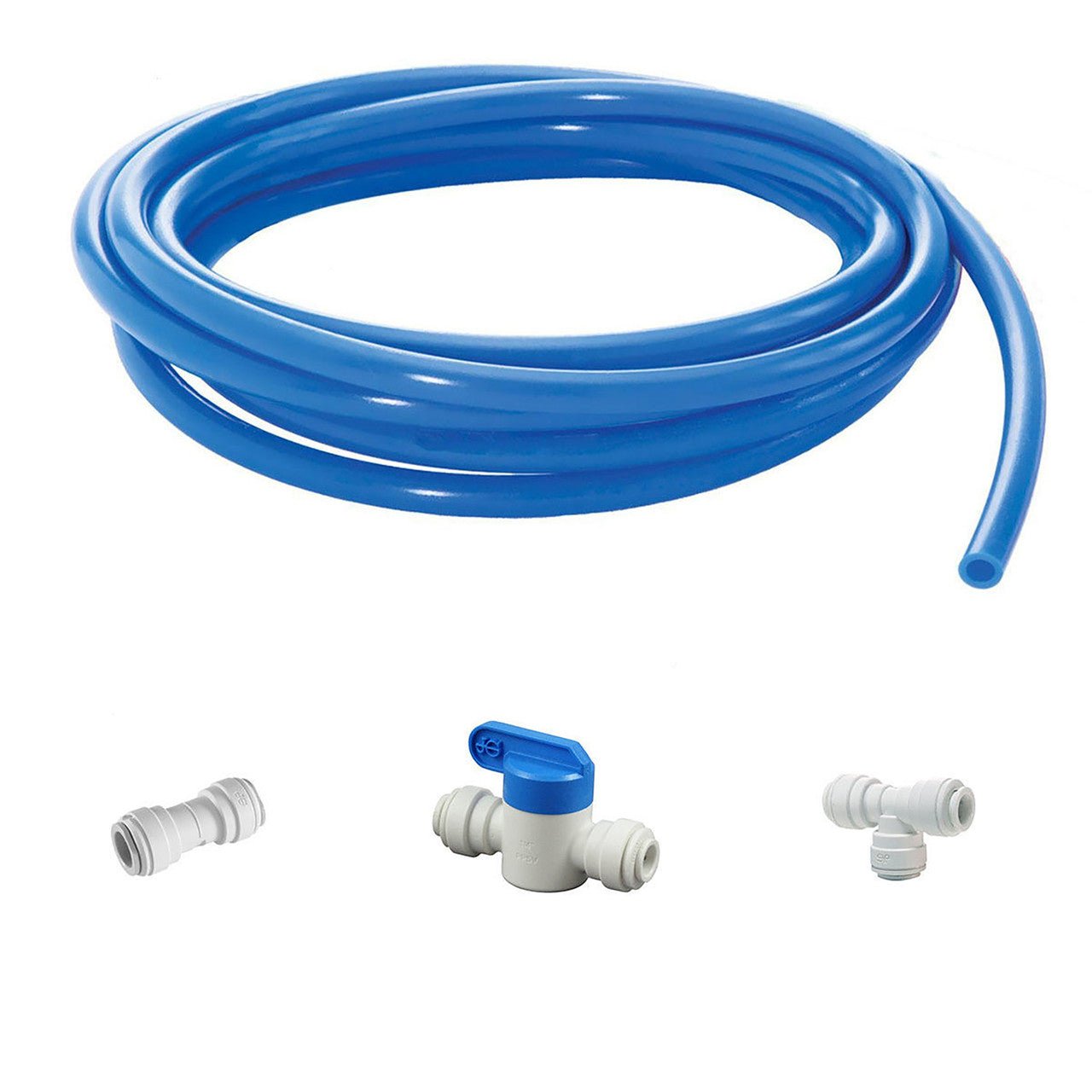RKIT-38 reverse osmosis refrigerator ice maker connection kit with 3/8-inch RO faucet tubing adapter