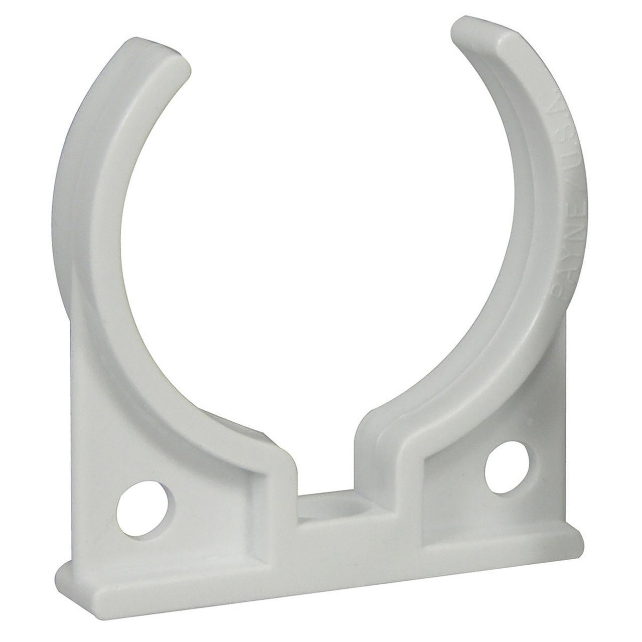 PPC212W white base-mounted single filter clip for 2.5-inch water filters