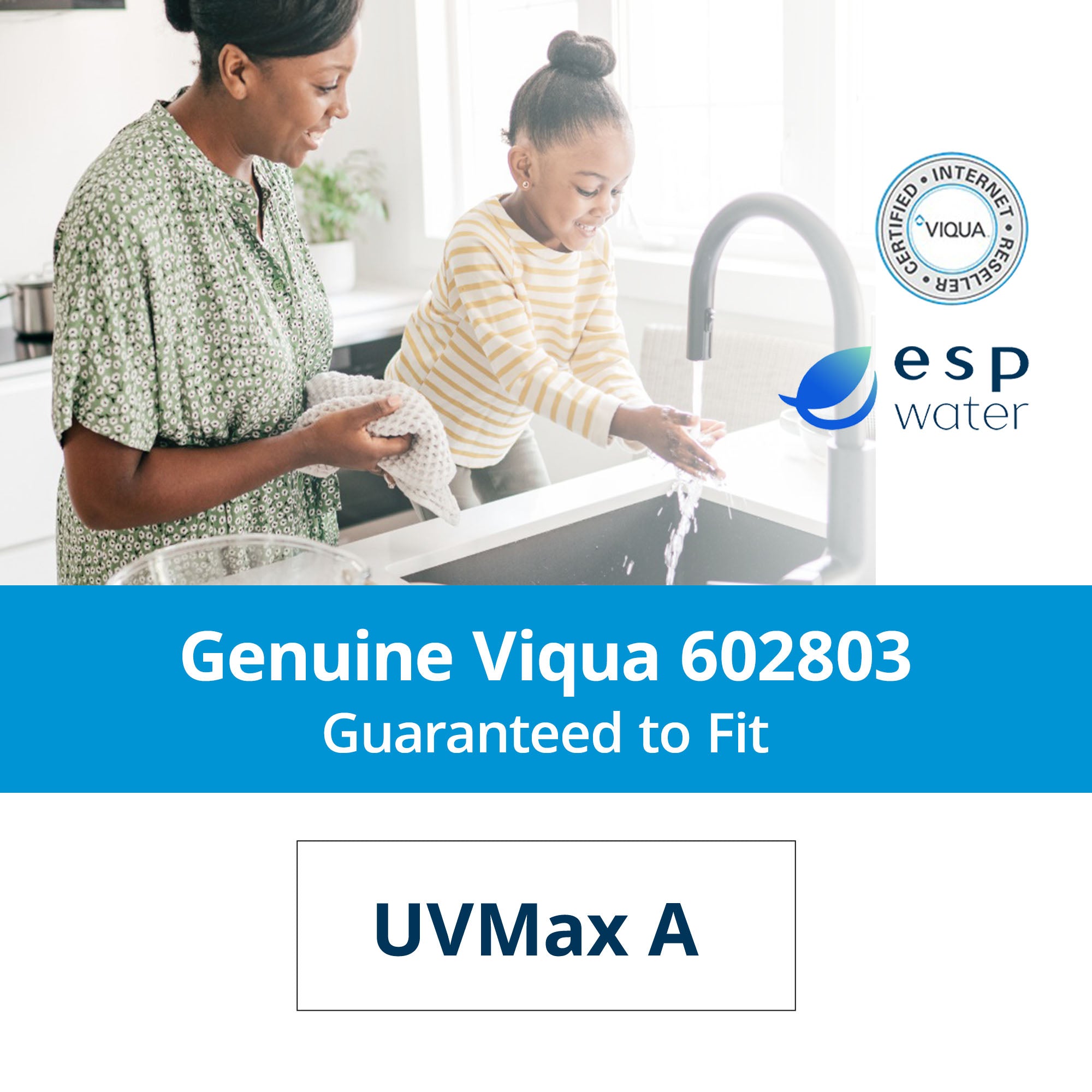 VIQUA 602803 replacement lamp compatibility for legacy UVMAX A ultraviolet systems