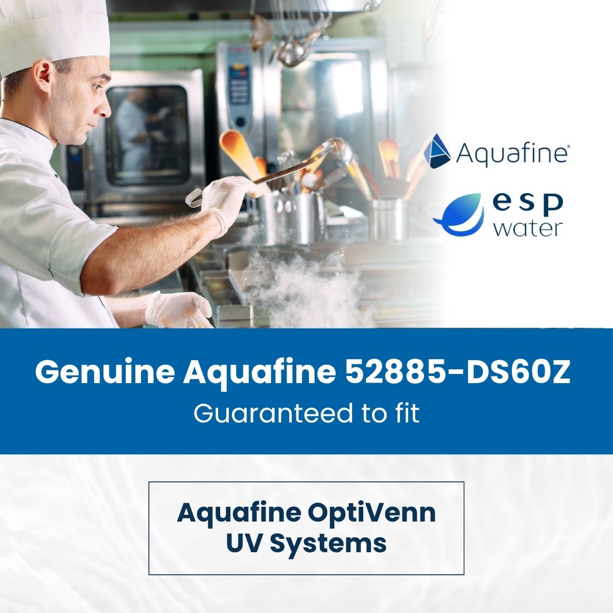 Aquafine 52885-DS60Z replacement lamp compatibility for OptiVenn UV systems