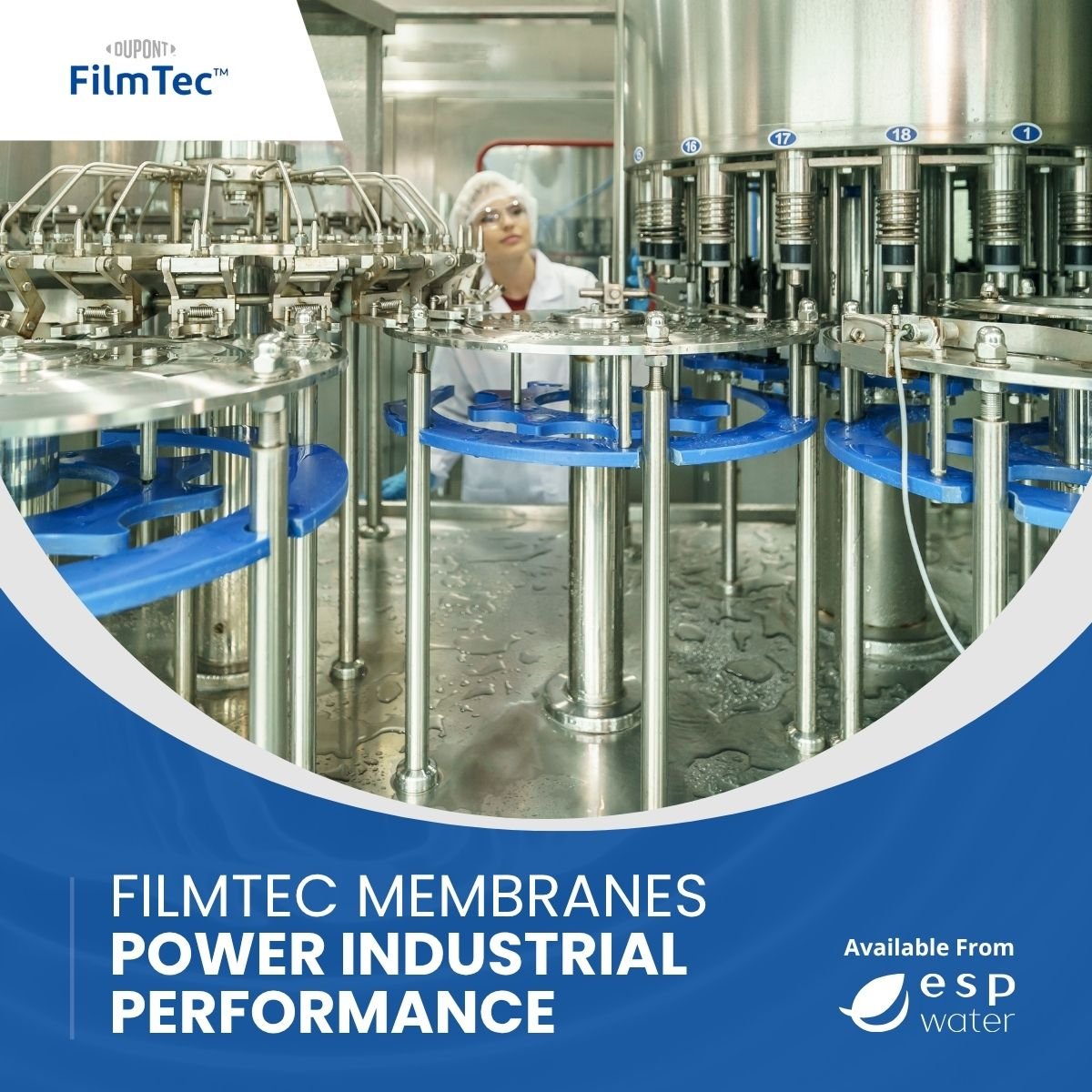 FilmTec ECO PRO - 400 RO Membrane Brackish 11,500 GPD 8"x40" ECO-PRO-400 - ESP Water