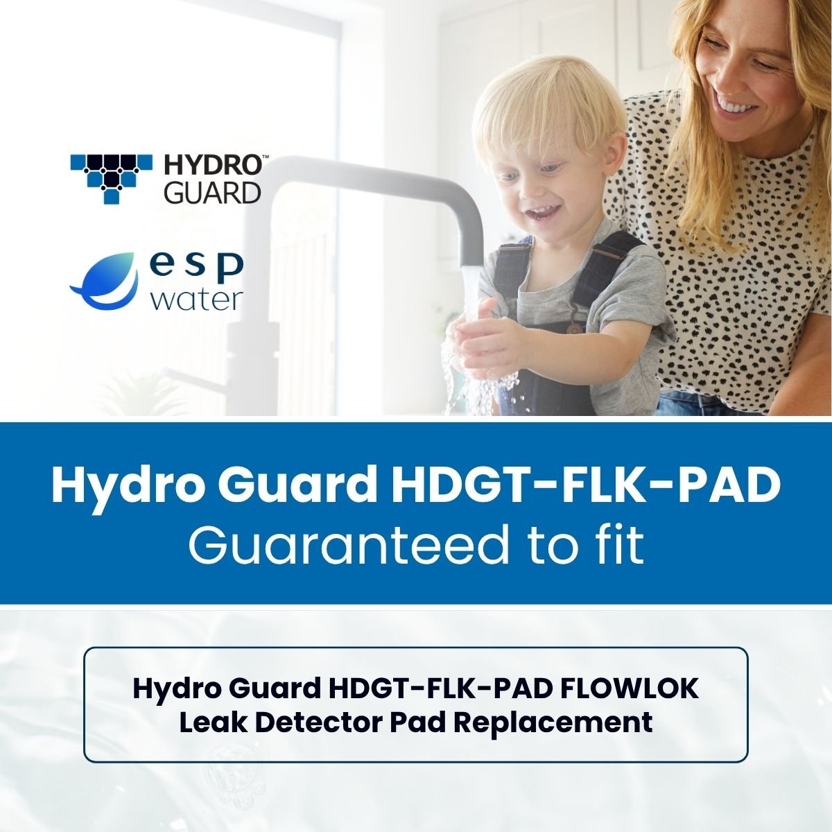 Hydro Guard HDGT-FLK-PAD compatibility with FLOWLOK leak shutoff valve on HDGT-45 RO systems