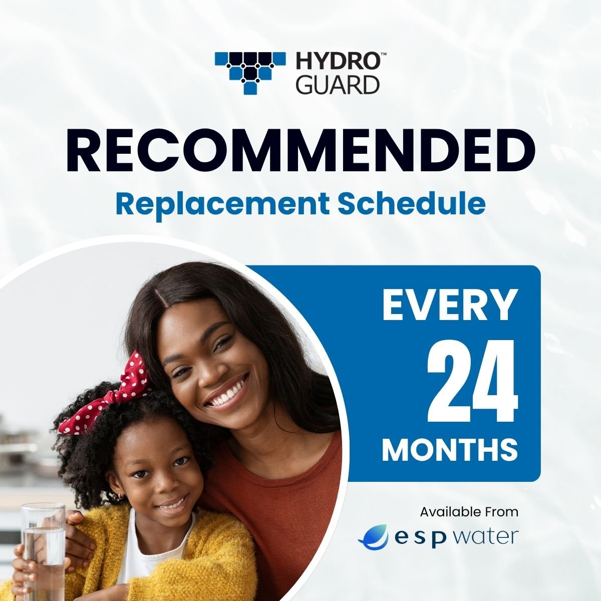 Hydro Guard HDGT-TW50 reverse osmosis membrane recommended replacement schedule