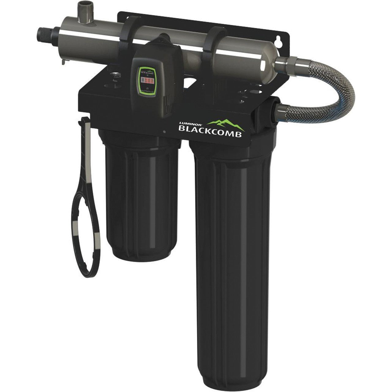 LUMINOR BLACKCOMB 5.1 LBH5-Z12 integrated sediment, carbon and UV rack system, 15 GPM