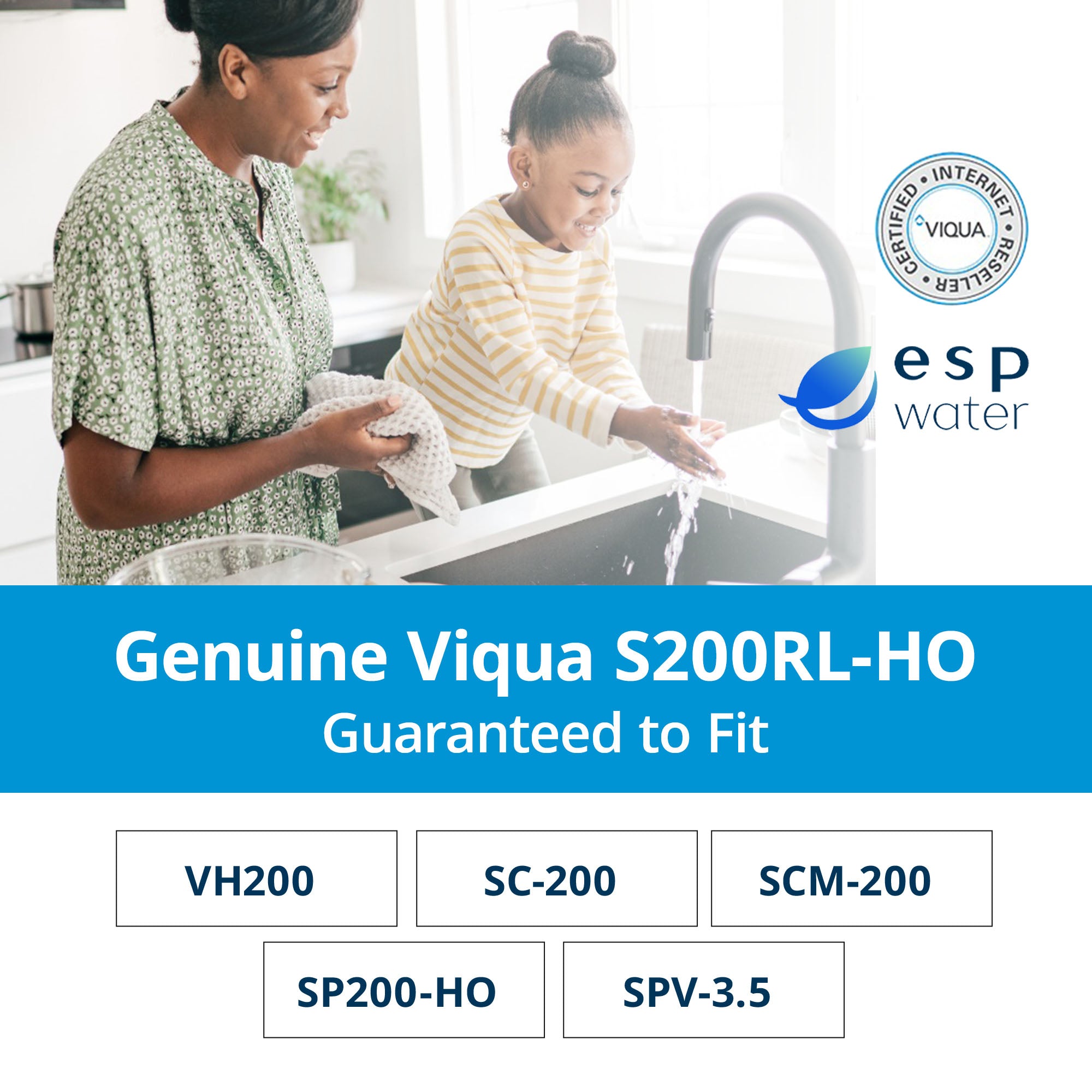 VIQUA S200RL-HO replacement lamp compatibility for VH200, SC-200, SCM-200, SP200-HO, SPV-3.5 and Sterilight SPV-200