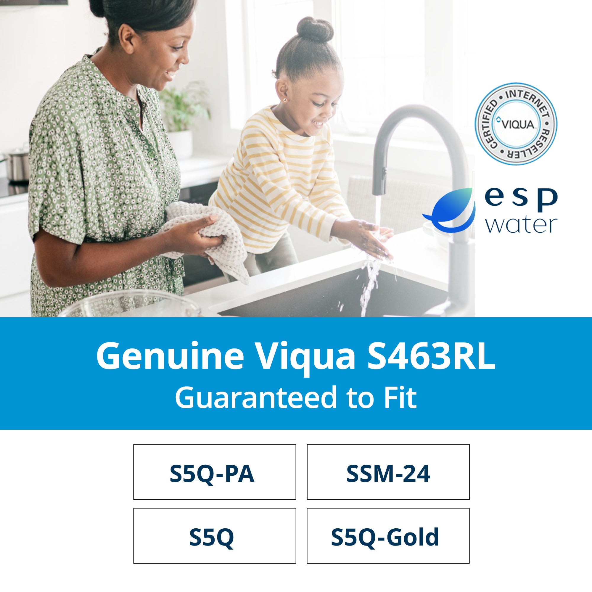 VIQUA S463RL lamp compatibility for S5Q-PA, SSM-24, S5Q and S5Q-Gold UV systems