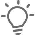 Light bulb icon