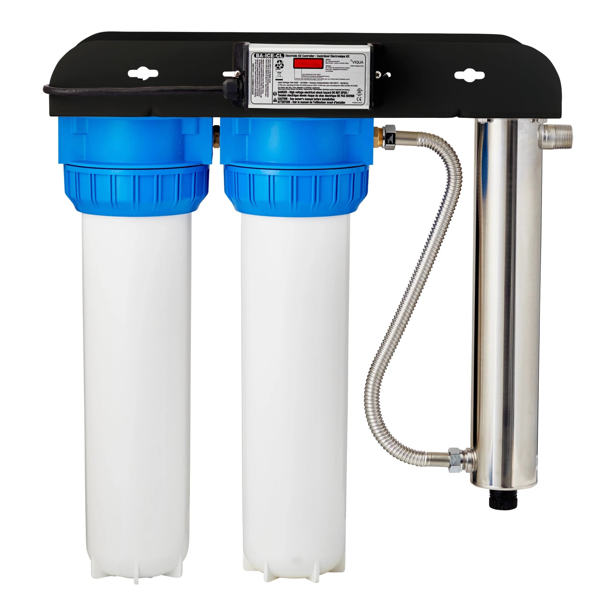 VIQUA VH410 - F22 UV System with Sediment and Carbon Filter 18 GPM 1" MNPT VH410-F22 - ESP Water