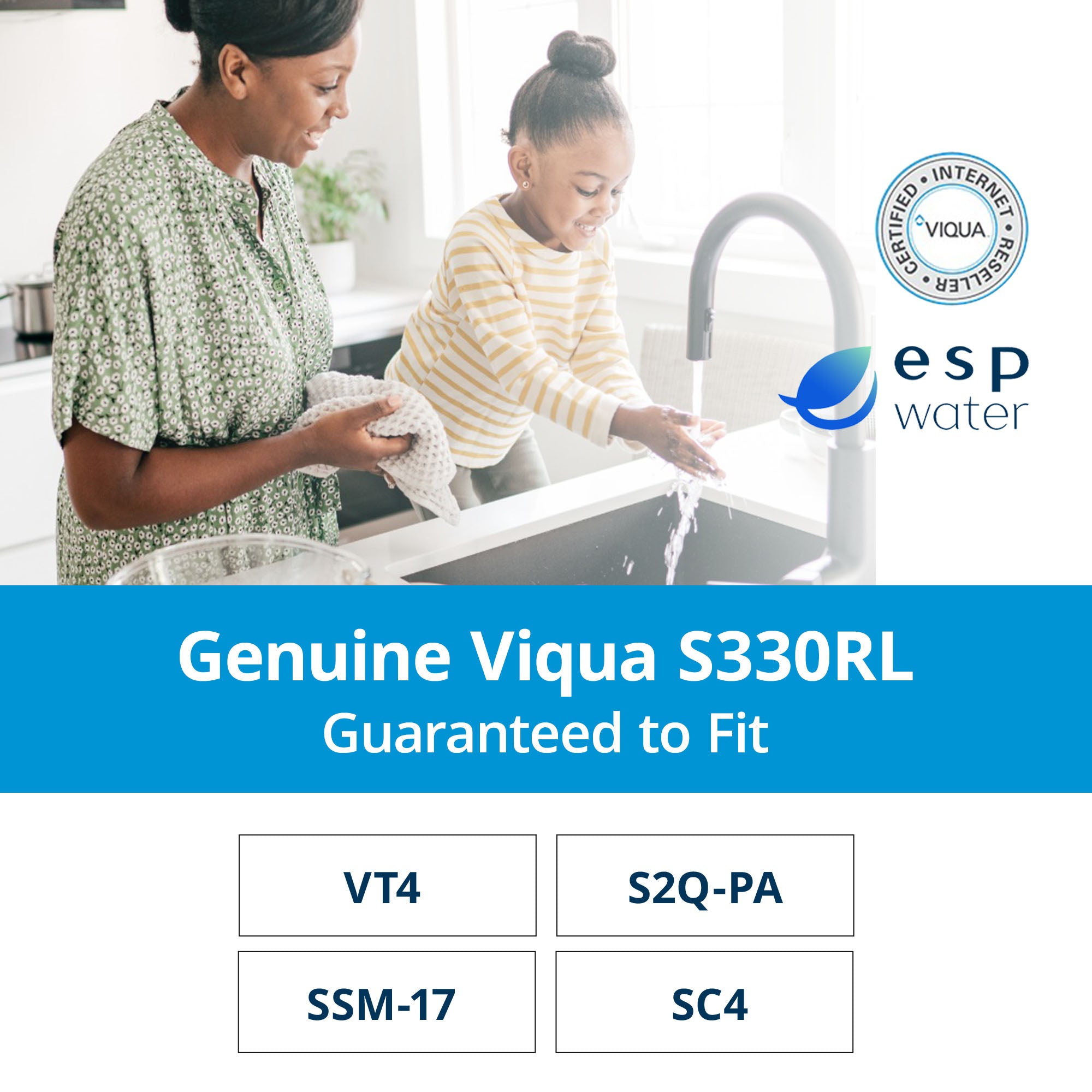 VIQUA S330RL lamp compatibility for VT4, S2Q-PA, SSM-17 and SC4 UV systems