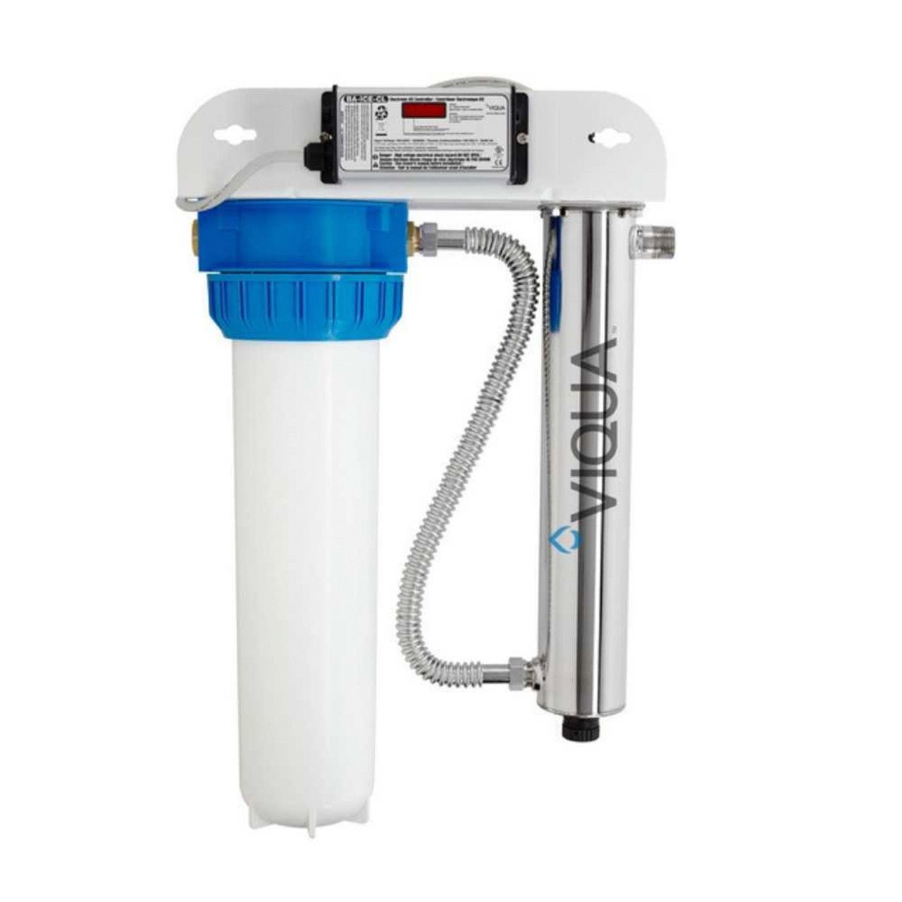 VIQUA VH410-F20 whole-home UV system with sediment prefilter, 18 GPM, 1-inch MNPT
