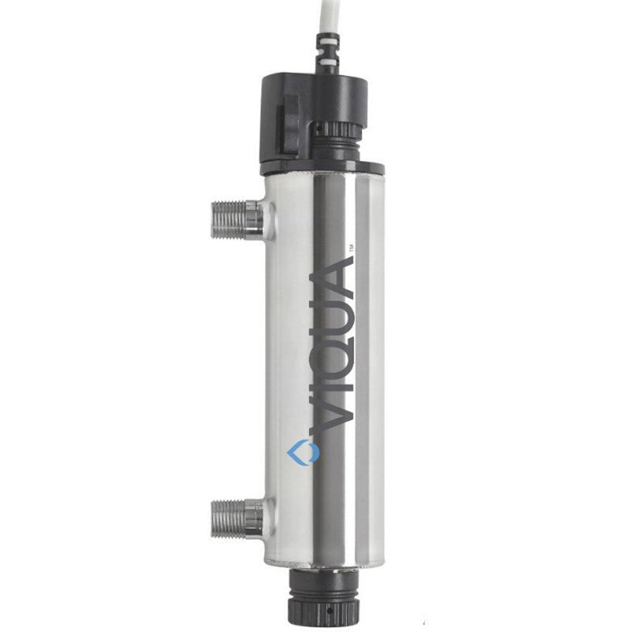 VIQUA VT1 point-of-use UV water treatment system, 1 GPM, with 3/8-inch and 1/2-inch NPT connections