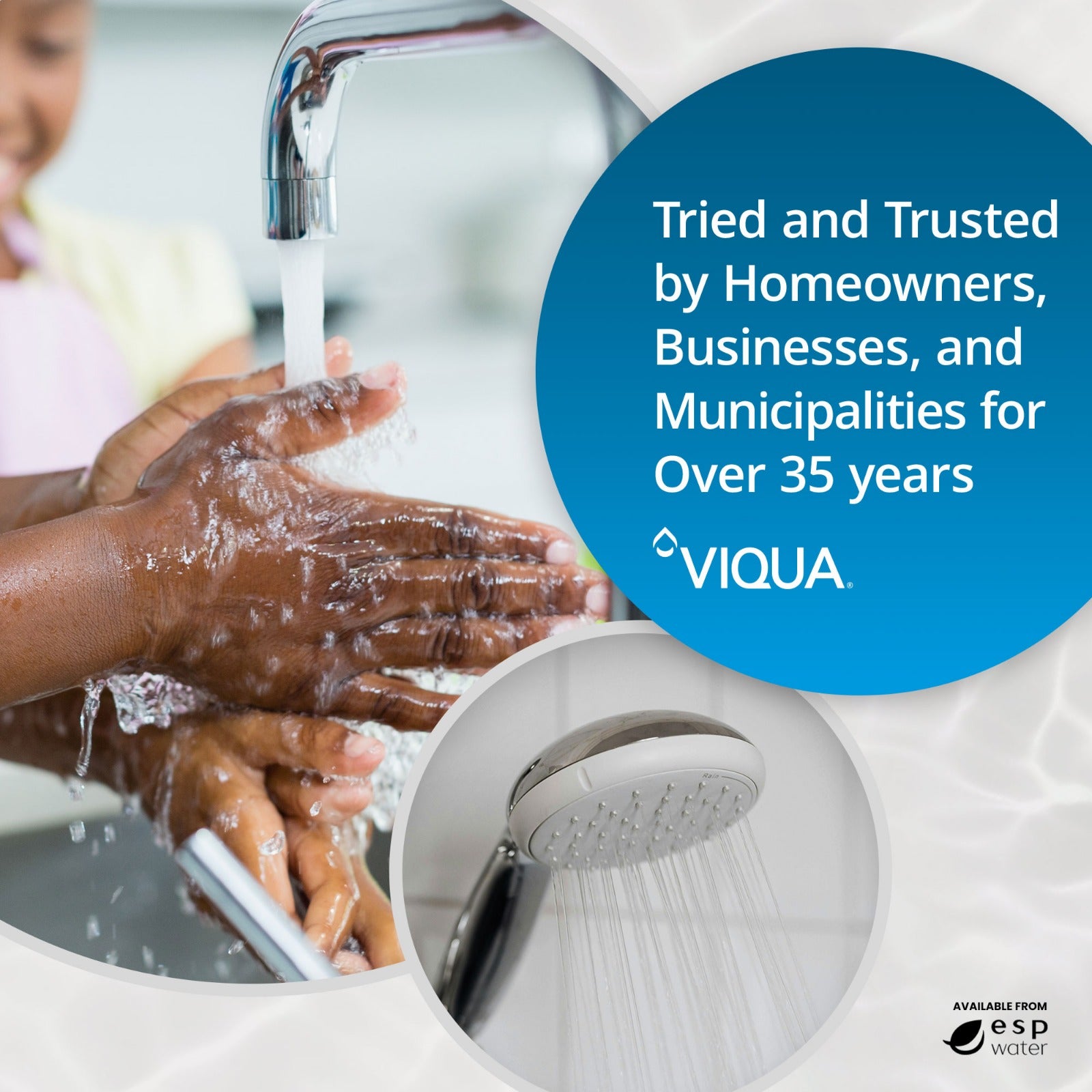 VIQUA UV water treatment products trusted for more than 35 years