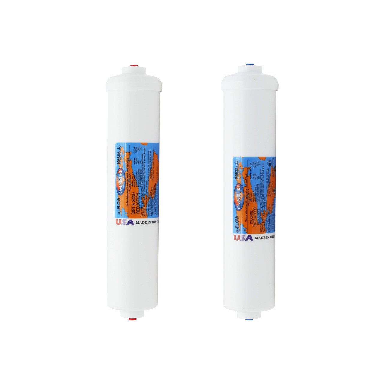 Vertex PureWaterCooler replacement filter kit for PWC water coolers, reverse osmosis membrane sold separately