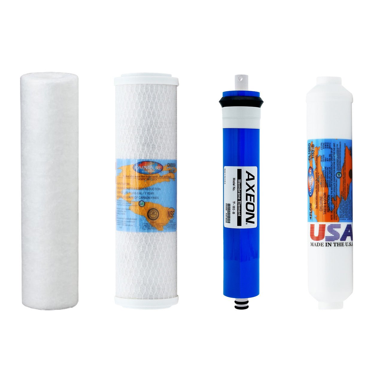 Vertex PT - 3.2 RO Filter Replacement Kit with Membrane YSM-VERPT32 - ESP Water