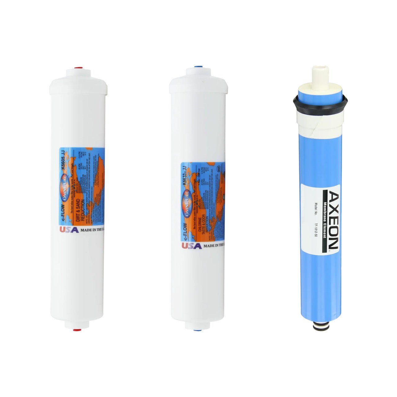 Vertex PWC compatible YSM-VERPWC filter replacement kit with reverse osmosis membrane