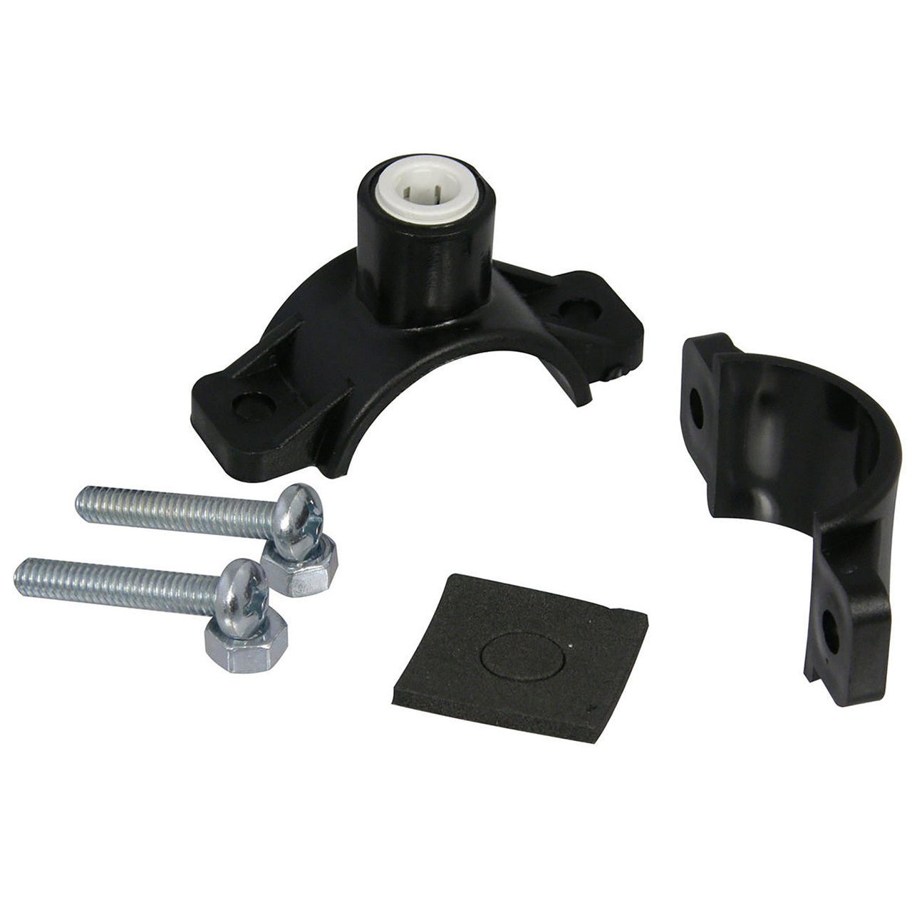 PDC-Q38 reverse osmosis drain connector with 3/8-inch quick-connect fitting for drain line tubing