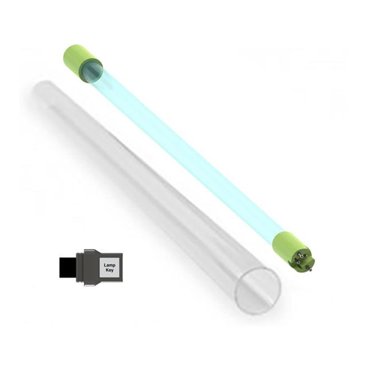 LUMINOR RLQ-999 replacement UV lamp, quartz sleeve and lamp key kit for BLACKCOMB -151 systems