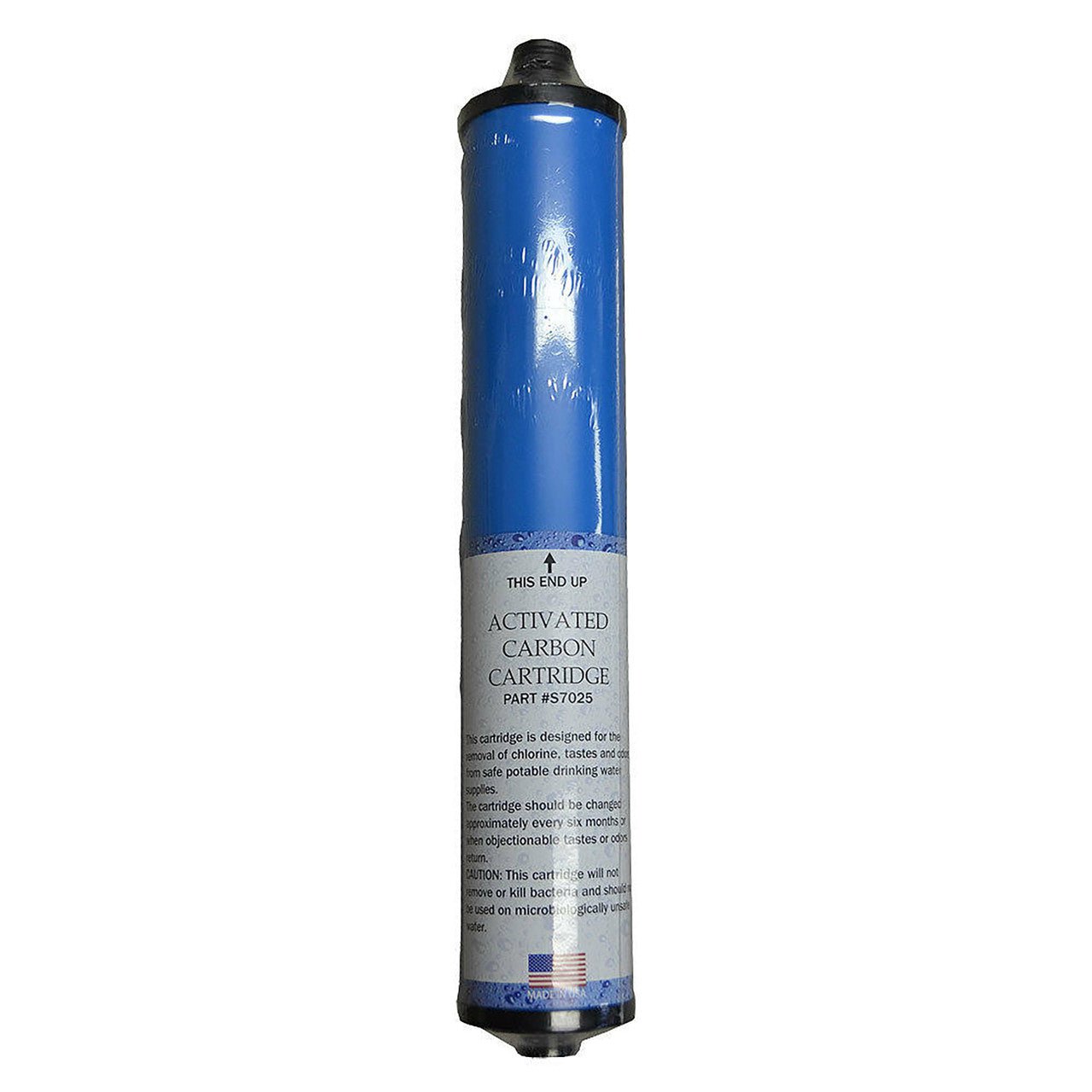 Microline S7025 GAC carbon post-filter, 2 x 12 inch, for compatible reverse osmosis systems