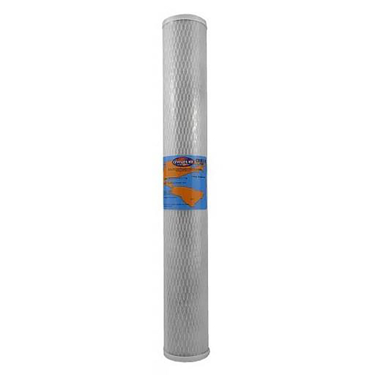 Omnipure OMB200-5m 5-micron carbon block filter, 2.5 x 20 inch