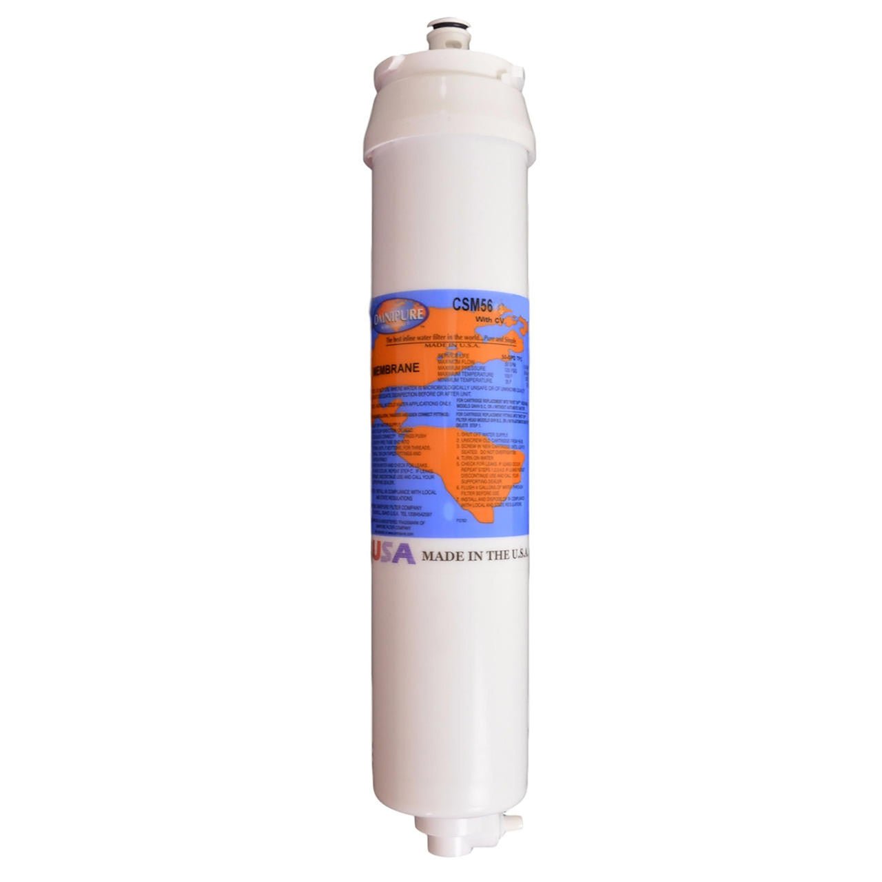 Omnipure CSM5672 50 GPD reverse osmosis membrane compatible with Water Factory, CUNO and 3M SQC systems