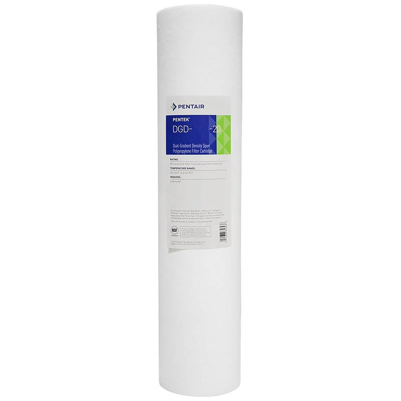 Pentair Pentek DGD-2501-20 155360-43 1-micron sediment filter, 4.5 x 20 inch