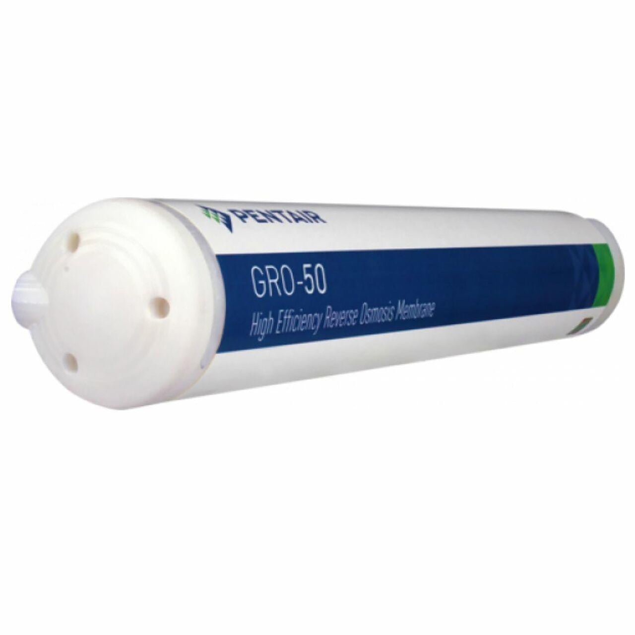 Pentair 4004424 GRO-50EN high-efficiency reverse osmosis membrane, 50 GPD, with integrated flow control