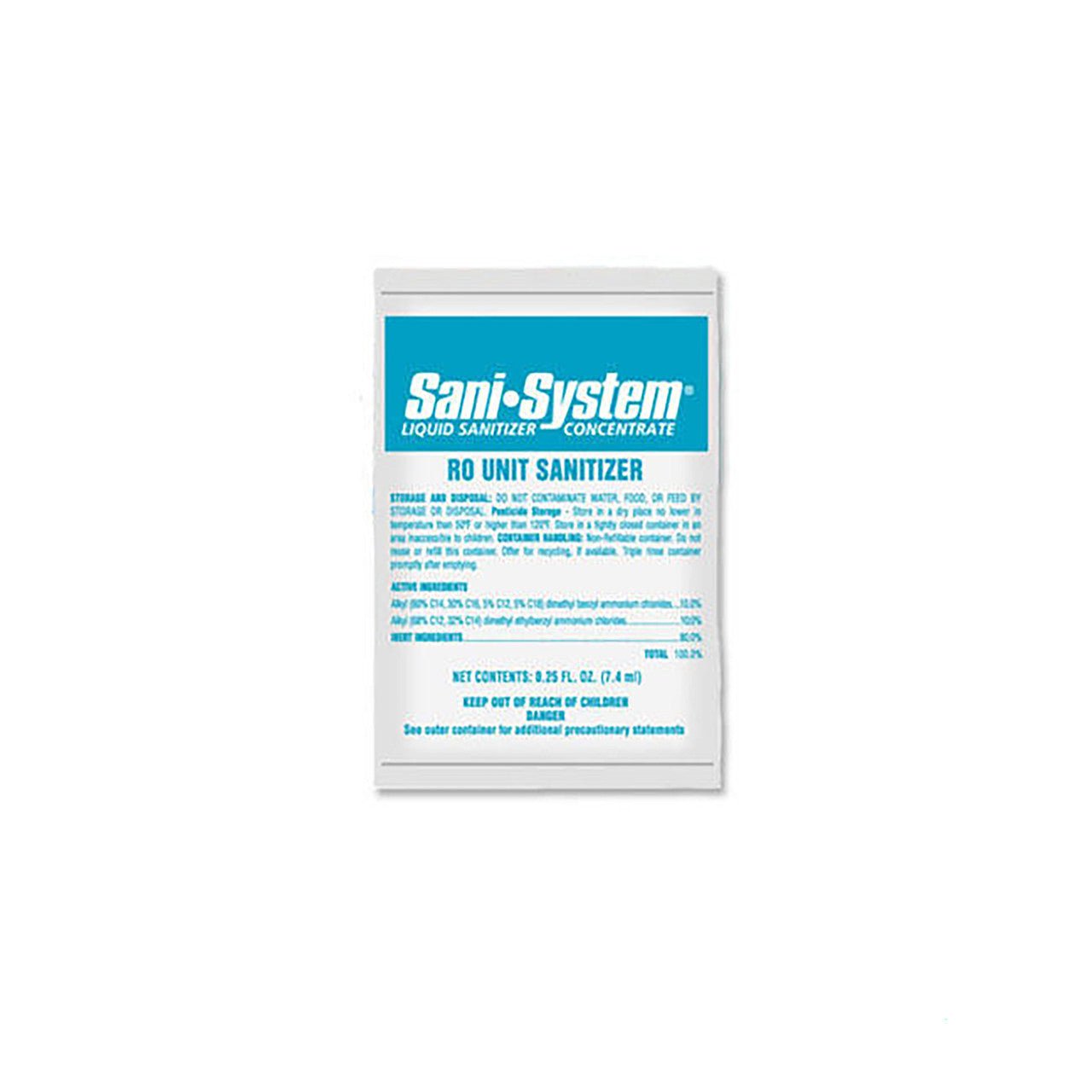 Sani-System SS25RO single-packet cleaner for reverse osmosis system maintenance