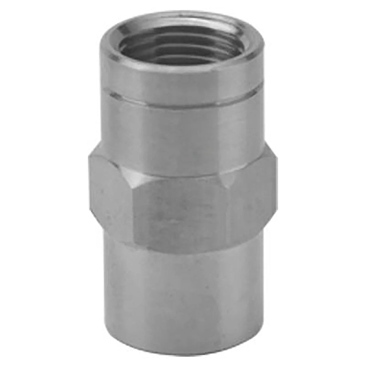 VIQUA FRSS-1.5 1.5 GPM flow restrictor with 1/2-inch FNPT connections for point-of-use UV systems