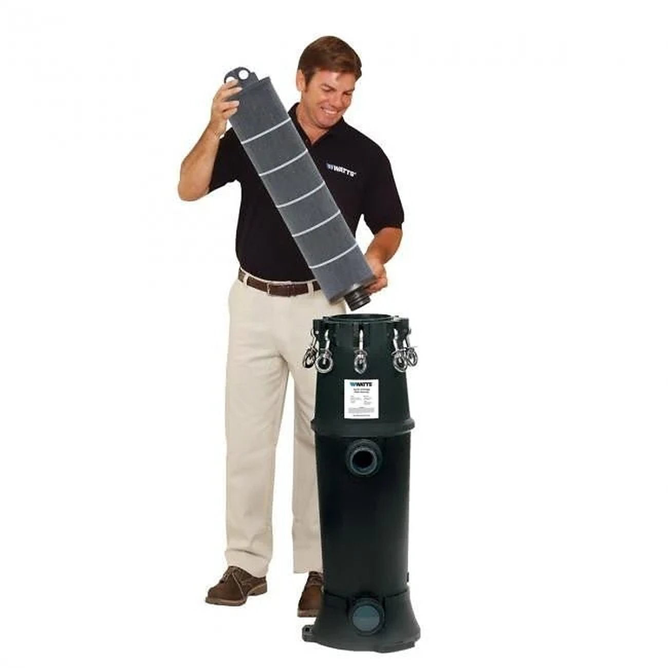 Watts BBH - 150 Big Bubba Filter Housing 40" with 2" Flange BBH-150 - ESP Water